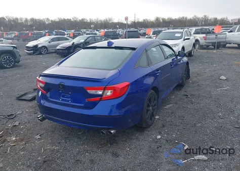 2020 Honda Accord Sport from USA, damaged, VIN 1HGCV1F35LA047157